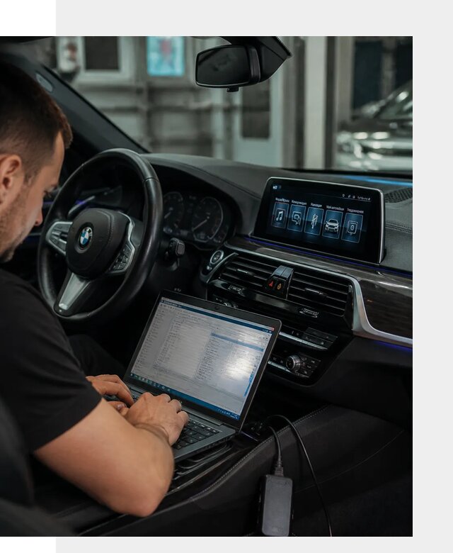 Русификация мультимедиа BMW для авто под ключ в Сатке