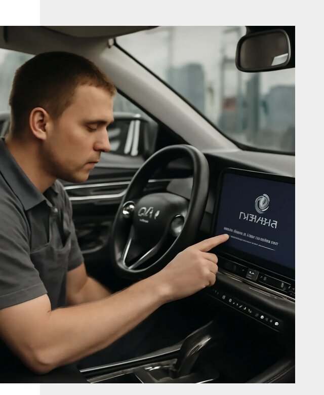 Установка приложений Changan и сервисов в авто в Сатке