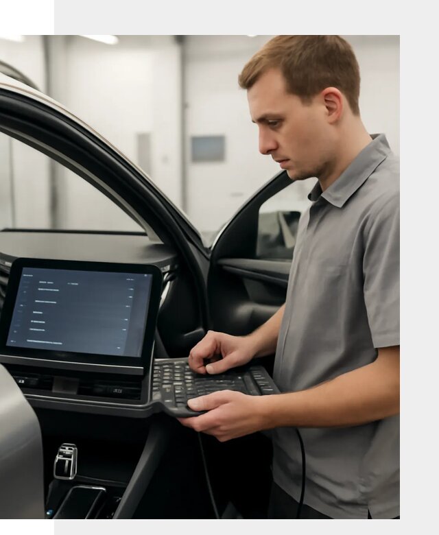 Русификация мультимедиа автомобилей Lynk Co в Сатке