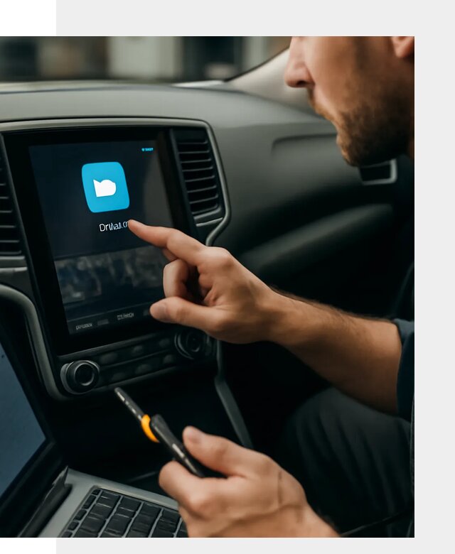 Установка VK Видео на штатный экран автомобиля в Сатке